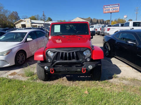 2014 Jeep Wrangler Unlimited for sale at Doug Dawson Motor Sales in Mount Sterling KY