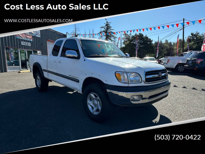 2000 Toyota Tundra for sale at Cost Less Auto Sales LLC in Portland OR