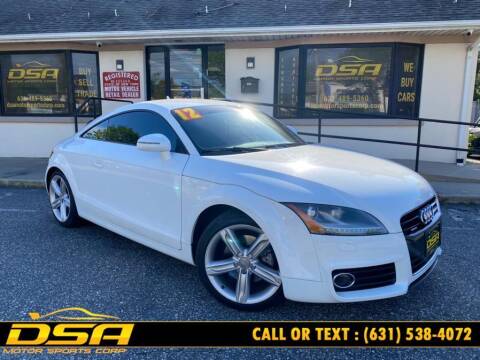 2012 Audi TT for sale at DSA Motor Sports Corp in Commack NY