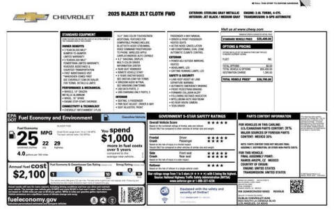 2025 Chevrolet Blazer LT