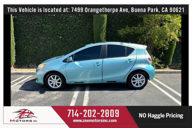 2012 Toyota Prius c