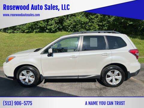 2014 Subaru Forester for sale at Rosewood Auto Sales, LLC in Hamilton OH