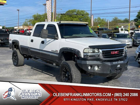 2004 GMC Sierra 2500HD for sale at Ole Ben Franklin Motors KNOXVILLE - Diesel Den in Knoxville TN