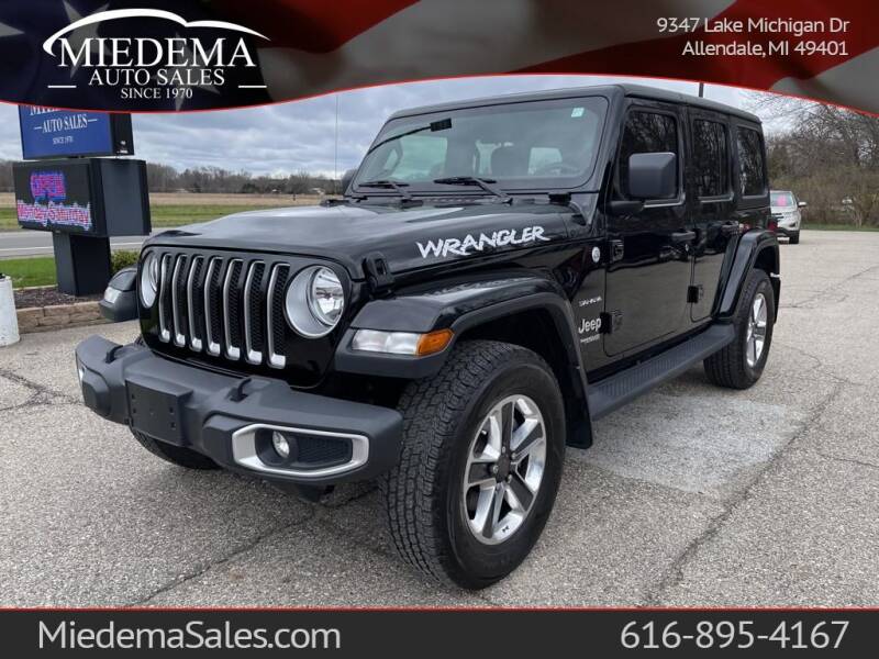2018 Jeep Wrangler Unlimited for sale at Miedema Auto Sales in Allendale MI