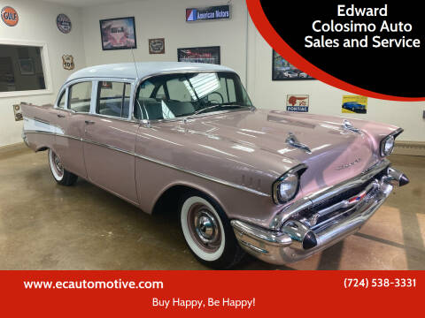 1957 Chevrolet 210 for sale at Edward Colosimo Auto Sales and Service in Evans City PA