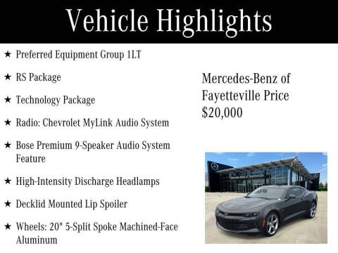 2017 Chevrolet Camaro LT