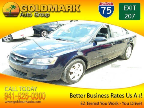 2008 Hyundai Sonata for sale at Goldmark Auto Group in Sarasota FL