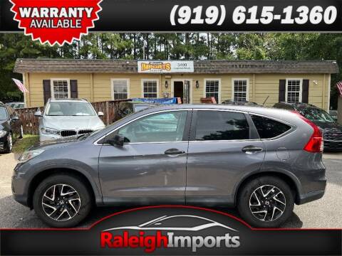 2016 Honda CR-V for sale at Raleigh Imports in Raleigh NC