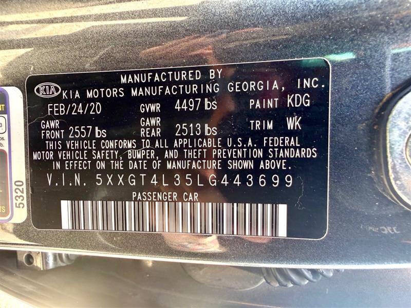 2020 Kia Optima