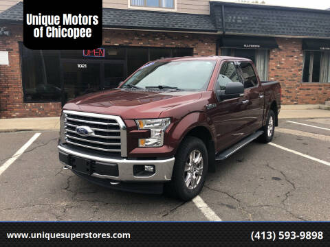 2017 Ford F-150 for sale at Unique Motors of Chicopee in Chicopee MA