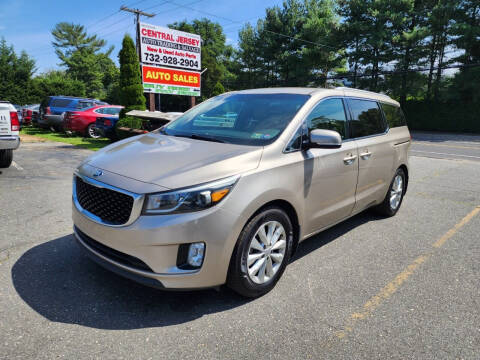 2015 Kia Sedona for sale at Central Jersey Auto Trading in Jackson NJ