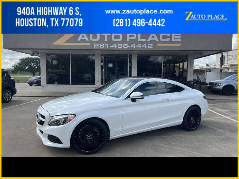 2017 Mercedes-Benz C-Class for sale at Z Auto Place HWY 6 in Houston TX