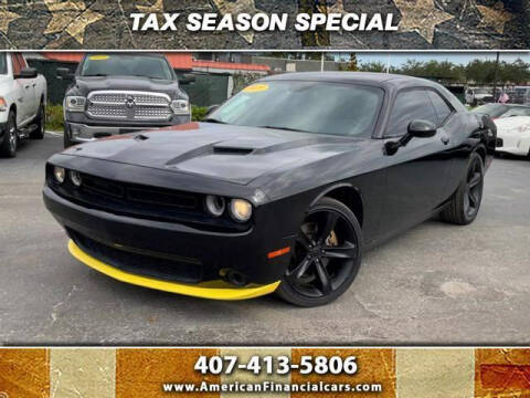 2015 Dodge Challenger for sale at American Financial Cars in Orlando FL