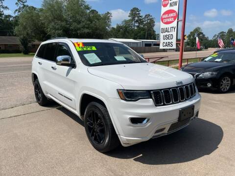 2017 Jeep Grand Cherokee for sale at VSA MotorCars in Cypress TX
