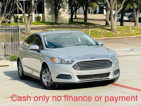2013 Ford Fusion for sale at Texas Drive Auto in Dallas TX