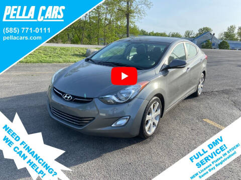 2013 Hyundai Elantra for sale at Pella Cars LLC in Brockport NY