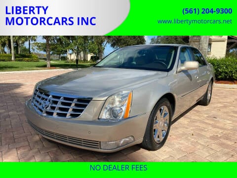 2007 Cadillac DTS for sale at LIBERTY MOTORCARS INC in Royal Palm Beach FL