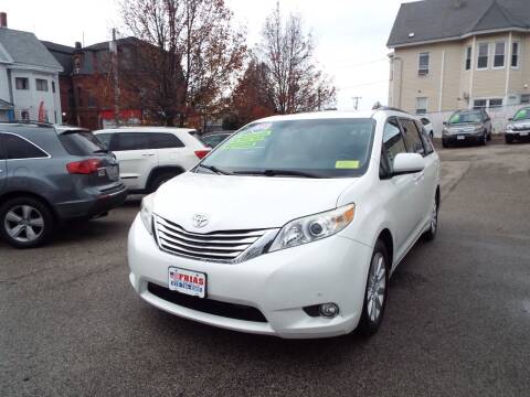 2012 Toyota Sienna for sale at FRIAS AUTO SALES LLC in Lawrence MA