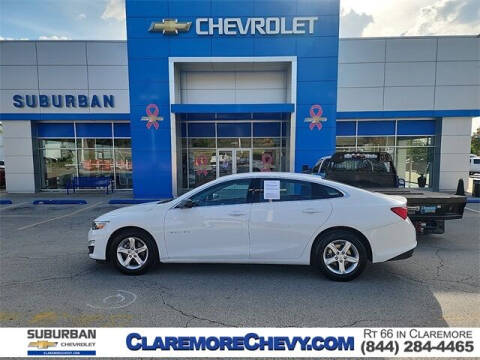 2021 Chevrolet Malibu for sale at CHEVROLET SUBURBANO in Claremore OK