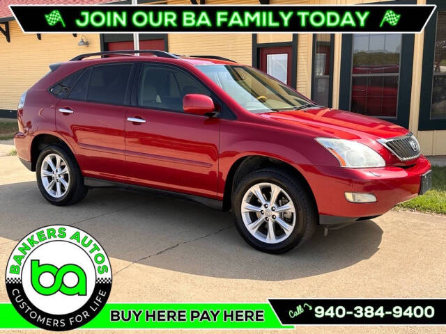 2009 Lexus RX 350 for sale at BANKERS AUTOS in Denton, TX