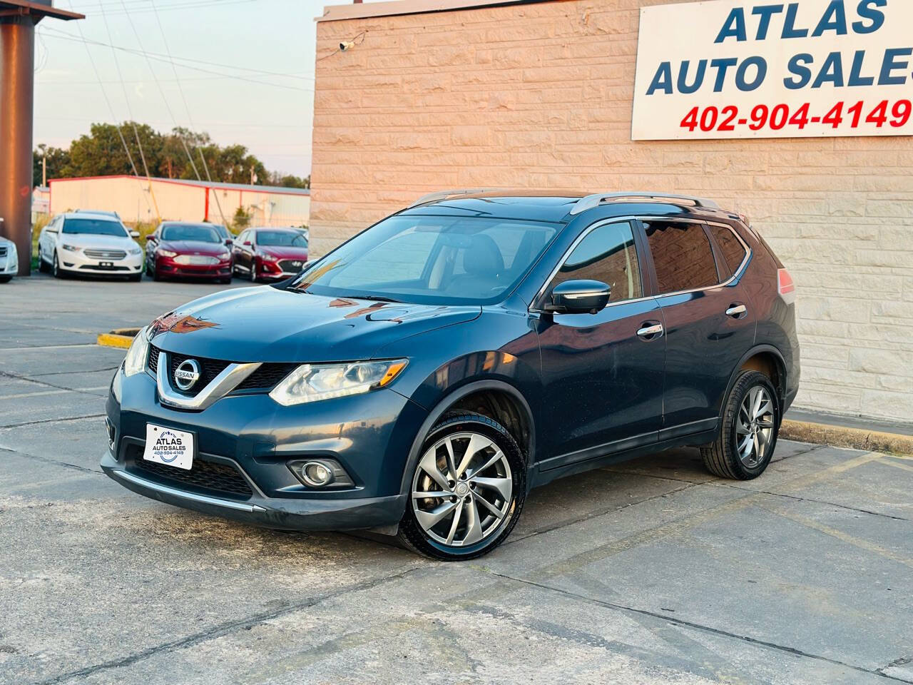 2015 Nissan Rogue for sale at Atlas Auto Sales LLC in Lincoln, NE