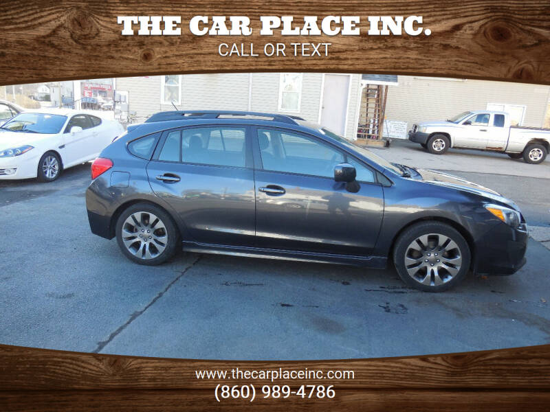 2014 Subaru Impreza for sale at THE CAR PLACE INC. in Somersville CT