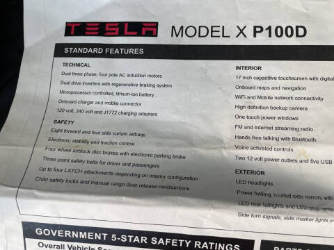 2017 Tesla Model X P100D