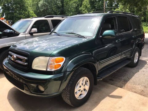 2001 Toyota Sequoia for sale at Sartins Auto Sales in Dyersburg TN