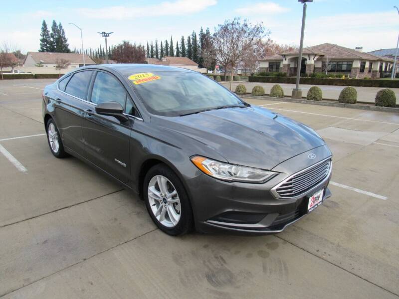 2018 Ford Fusion Hybrid for sale at 2Win Auto Sales Inc in Oakdale CA