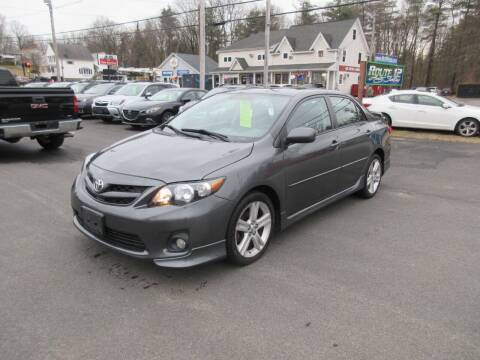 2013 Toyota Corolla for sale at Route 12 Auto Sales in Leominster MA