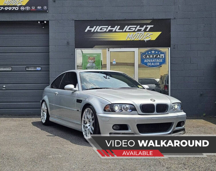 2001 BMW M3 for sale at Highlight Motors in Linden NJ