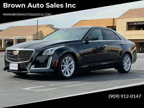 2016 Cadillac CTS for sale at Brown Auto Sales Inc in Upland CA