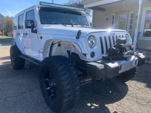 2015 Jeep Wrangler Unlimited for sale at G & G Auto Sales in Steubenville OH