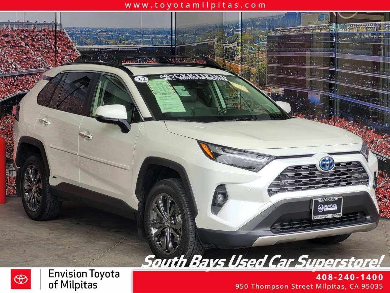 2022 Toyota RAV4 Hybrid for sale at Envision Toyota of Milpitas in Milpitas, CA