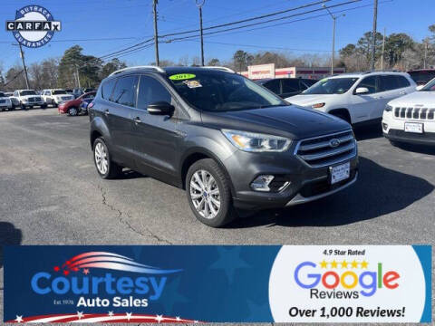 2017 Ford Escape for sale at Courtesy Auto Sales in Chesapeake VA