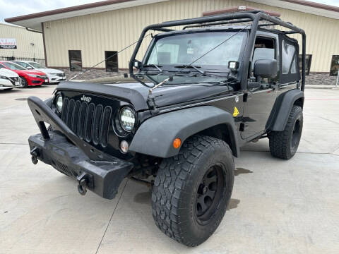 2014 Jeep Wrangler for sale at KAYALAR MOTORS in Houston TX