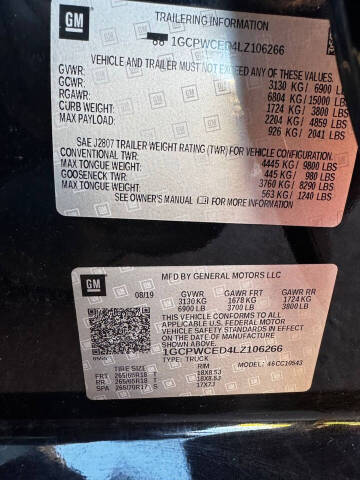 2020 Chevrolet Silverado 1500 LT