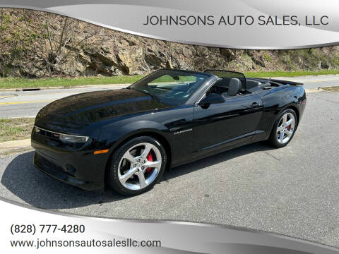 2015 Chevrolet Camaro for sale at Johnsons Auto Sales, LLC in Marshall NC