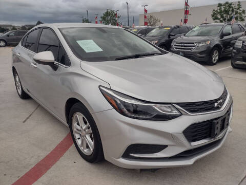 2018 Chevrolet Cruze for sale at JAVY AUTO SALES in Houston TX