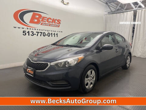2016 Kia Forte for sale at Becks Auto Group in Mason OH