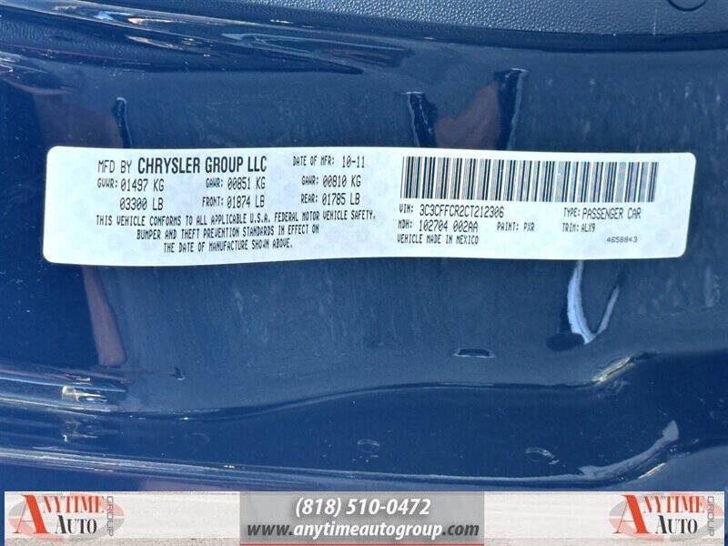 2012 FIAT 500 Lounge