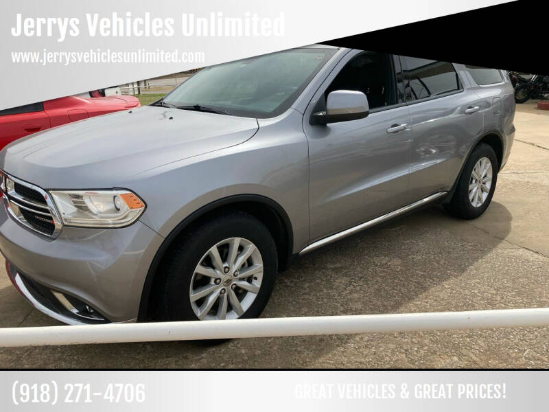 2019 Dodge Durango for sale at Jerrys Vehicles Unlimited in Okemah OK