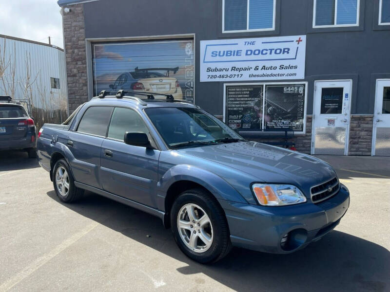 2006 Subaru Baja for sale at The Subie Doctor in Denver CO