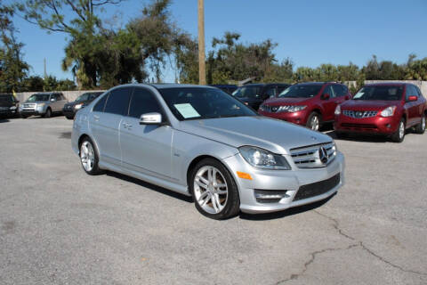 2012 Mercedes-Benz C-Class for sale at Jamrock Auto Sales of Panama City in Panama City FL