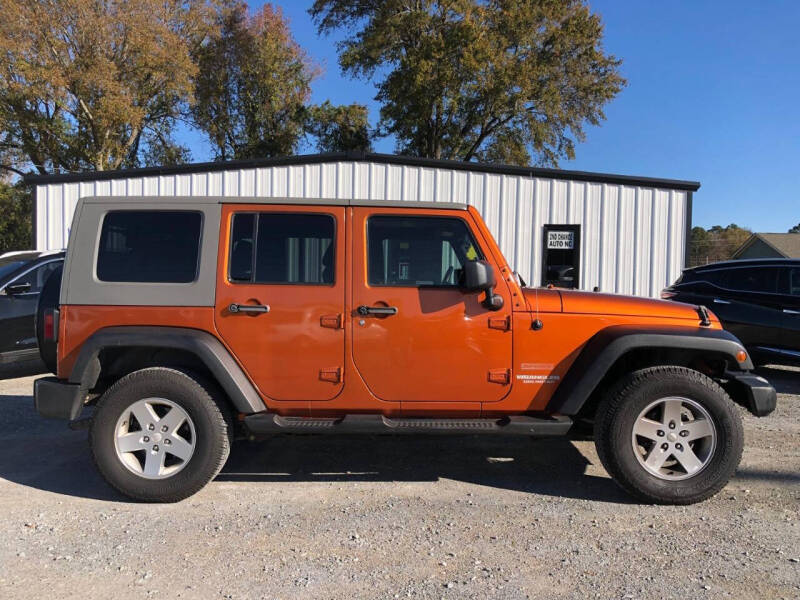 2011 Jeep Wrangler Unlimited for sale at 2nd Chance Auto Wholesale in Sanford NC