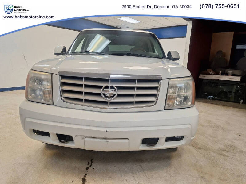 2002 Cadillac Escalade