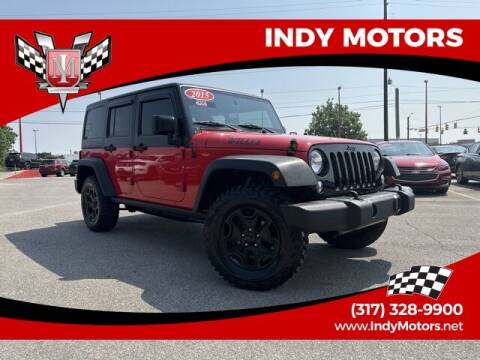 2015 Jeep Wrangler Unlimited for sale at Indy Motors Inc in Indianapolis IN