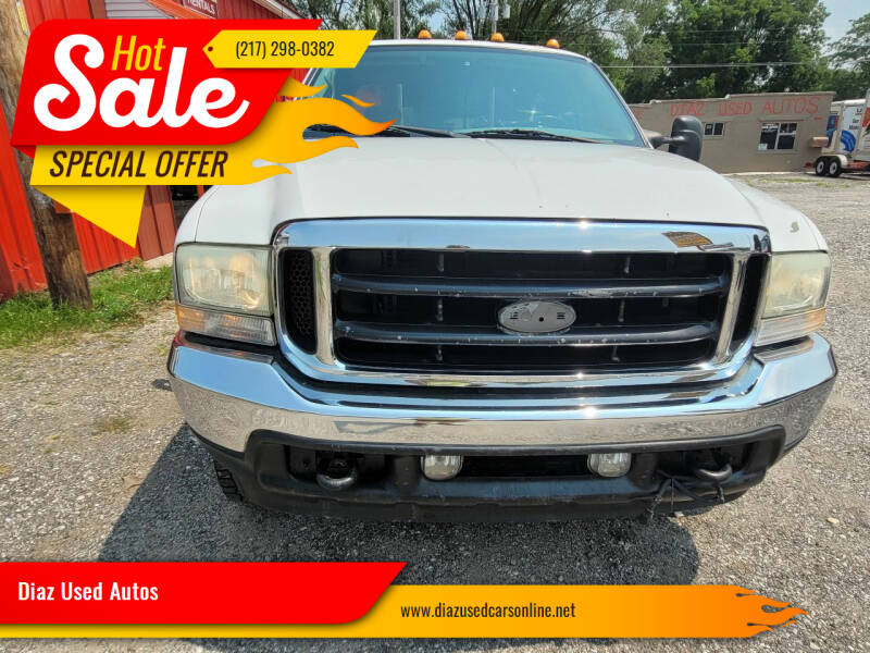 2002 Ford F-250 Super Duty for sale at Diaz Used Autos in Danville IL