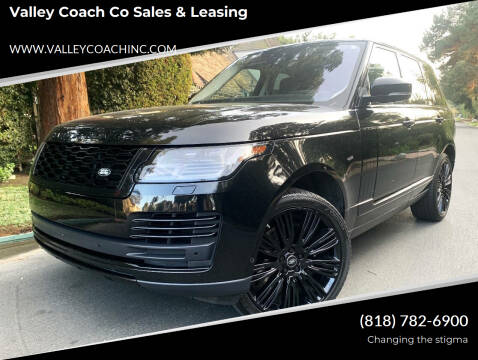 2020 Land Rover Range Rover for sale at Valley Coach Co Sales & Leasing in Van Nuys CA