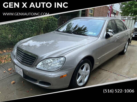 2004 Mercedes-Benz S-Class for sale at GEN X AUTO INC in Islip NY